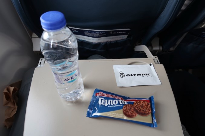 OLYMPIC AIR: ONBOARD SNACK